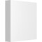 Ekena Millwork Standard Sedgwick Rosette with Square Edge, 4"W x 4"H x 3/4"P ROSP040X040X075SDG00 - alternate 1